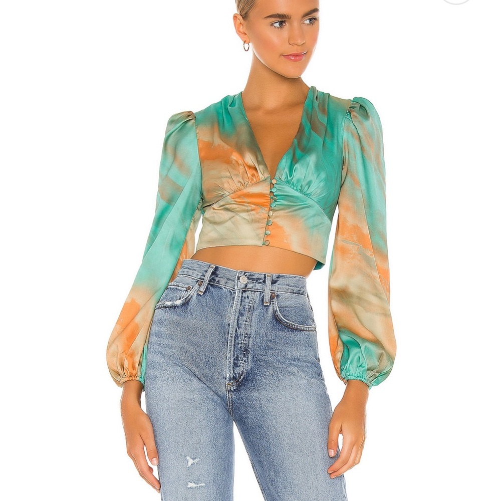 Superdown Eleen Blouson Top